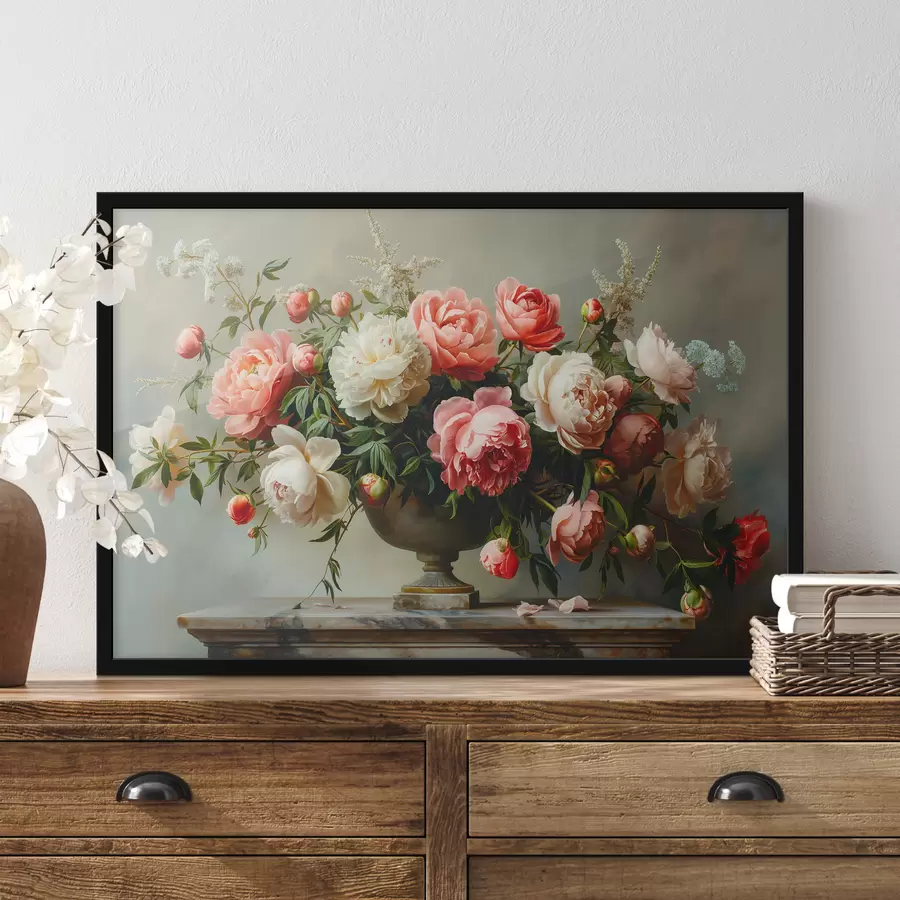 Fotobehang Bloemen in een vaas f38460