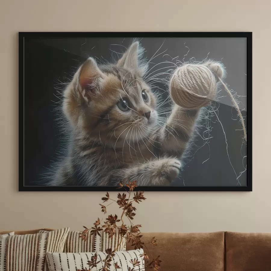 Fotobehang Schattige kat f38463