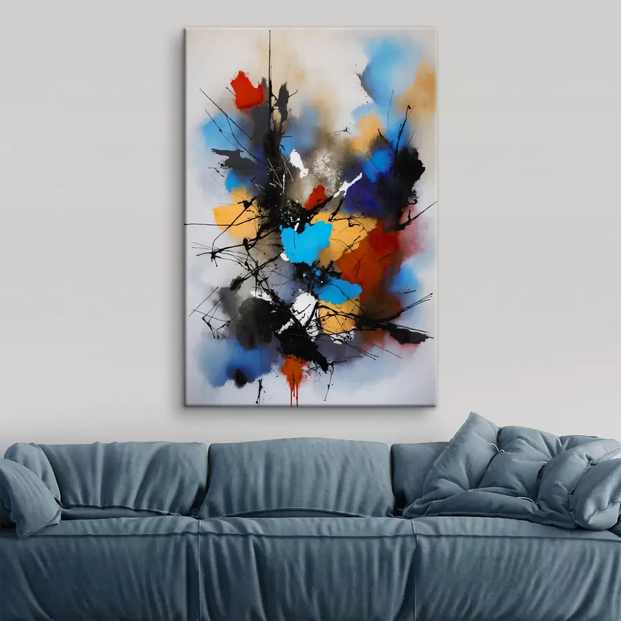  Peintures Abstraction, éclaboussures de peinture s38718