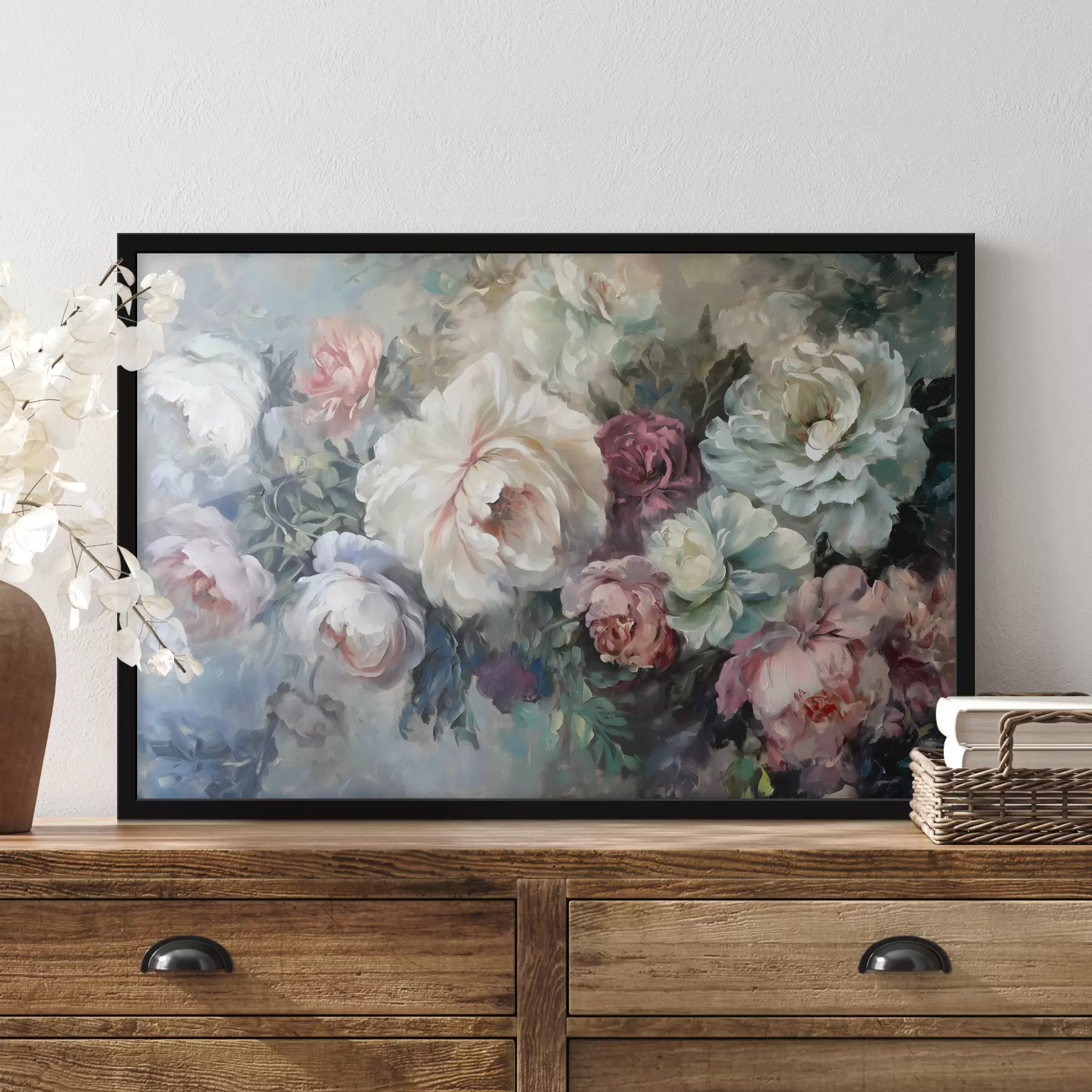 Fotobehang Bloemen schilderen f38646