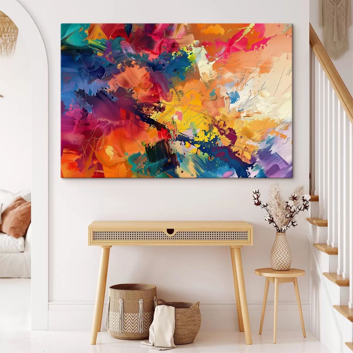  Peintures Abstraction des couleurs s38619