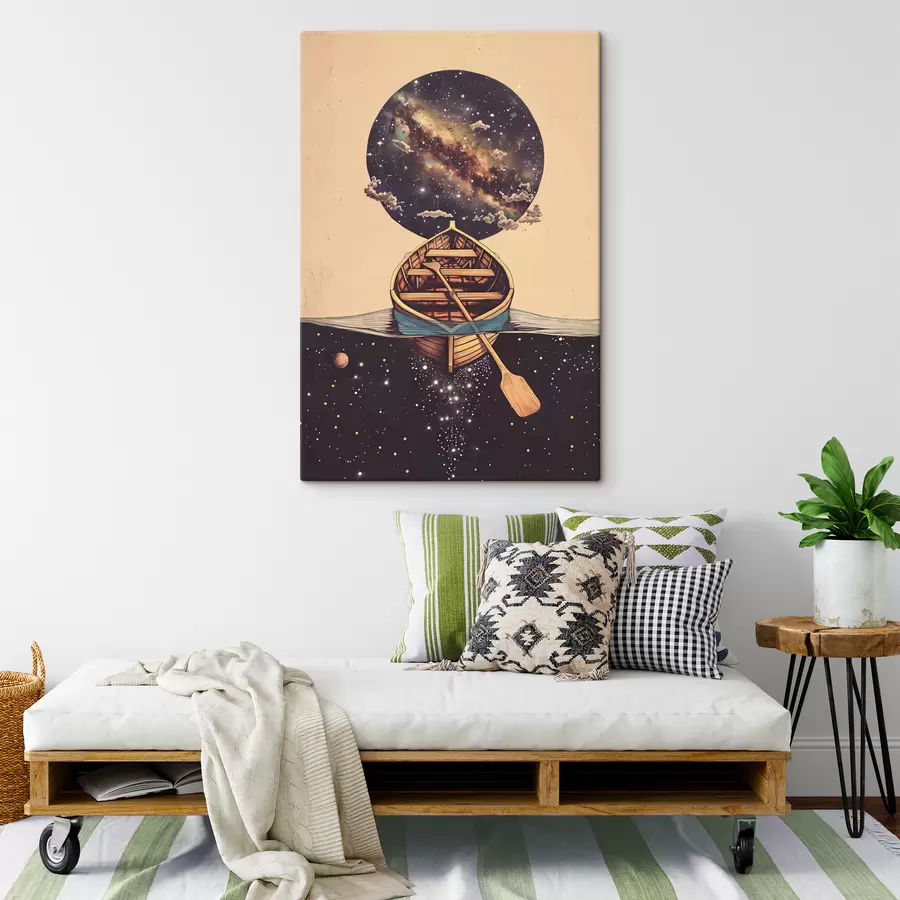  Peintures Bateau de style spatial s38635