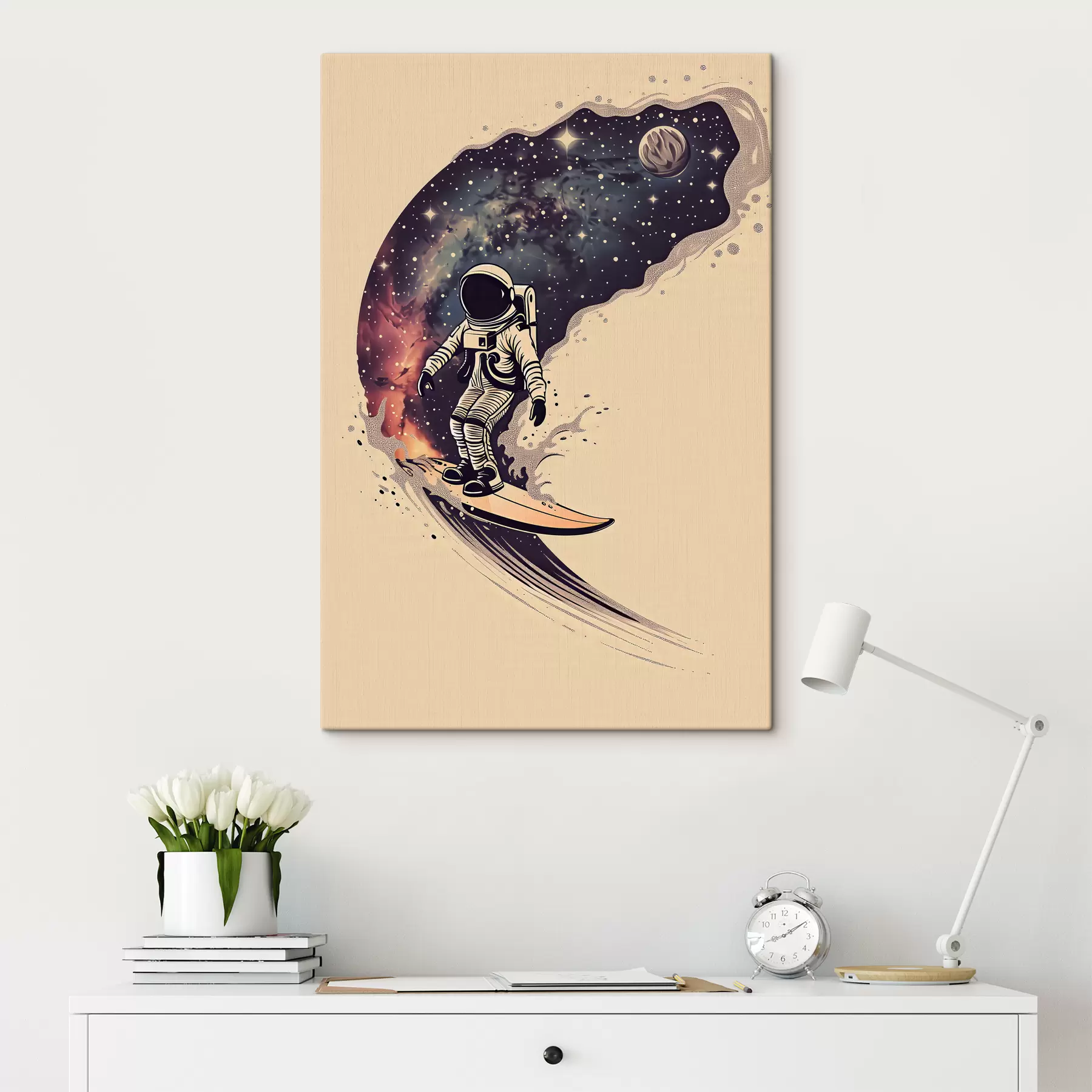  Schilderijen Astronaut-surfer s38636