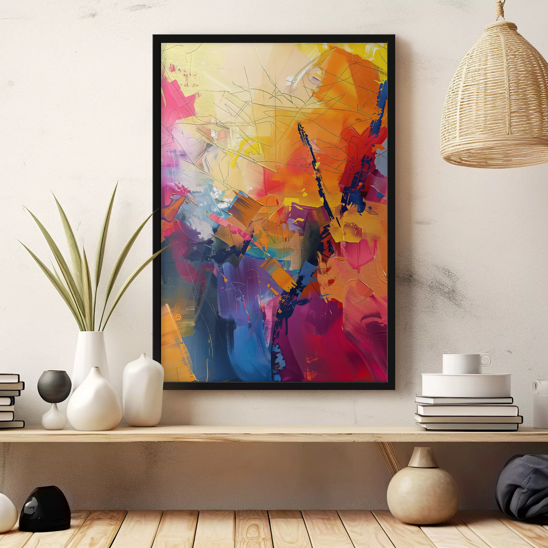 Fotobehang Kleur abstractie f38632