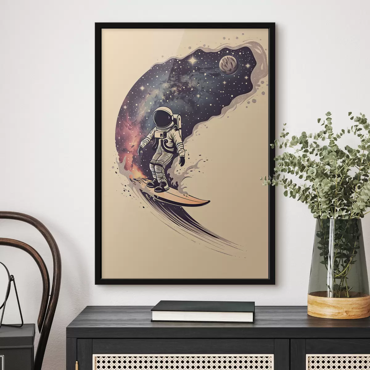 Poster Astronaut-surfer f38636