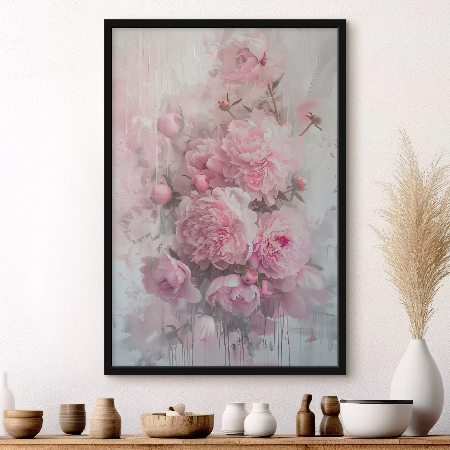 Papier peint photo Pivoines roses f38750