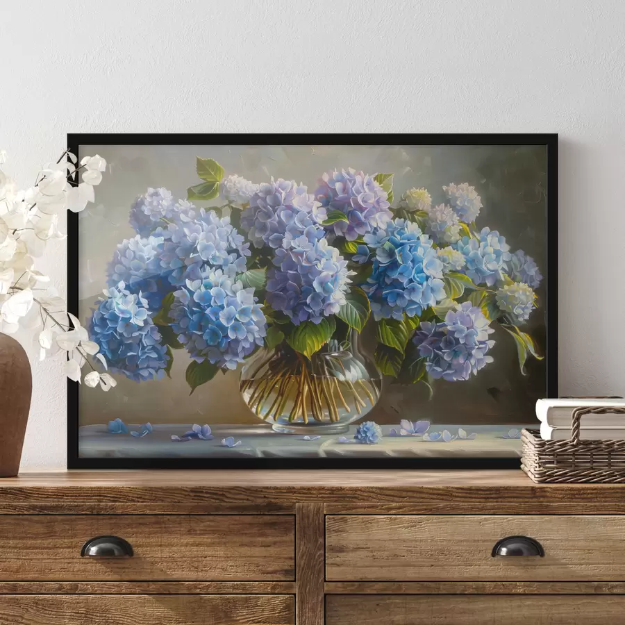 Fotobehang Luxe boeket hortensia's f38697