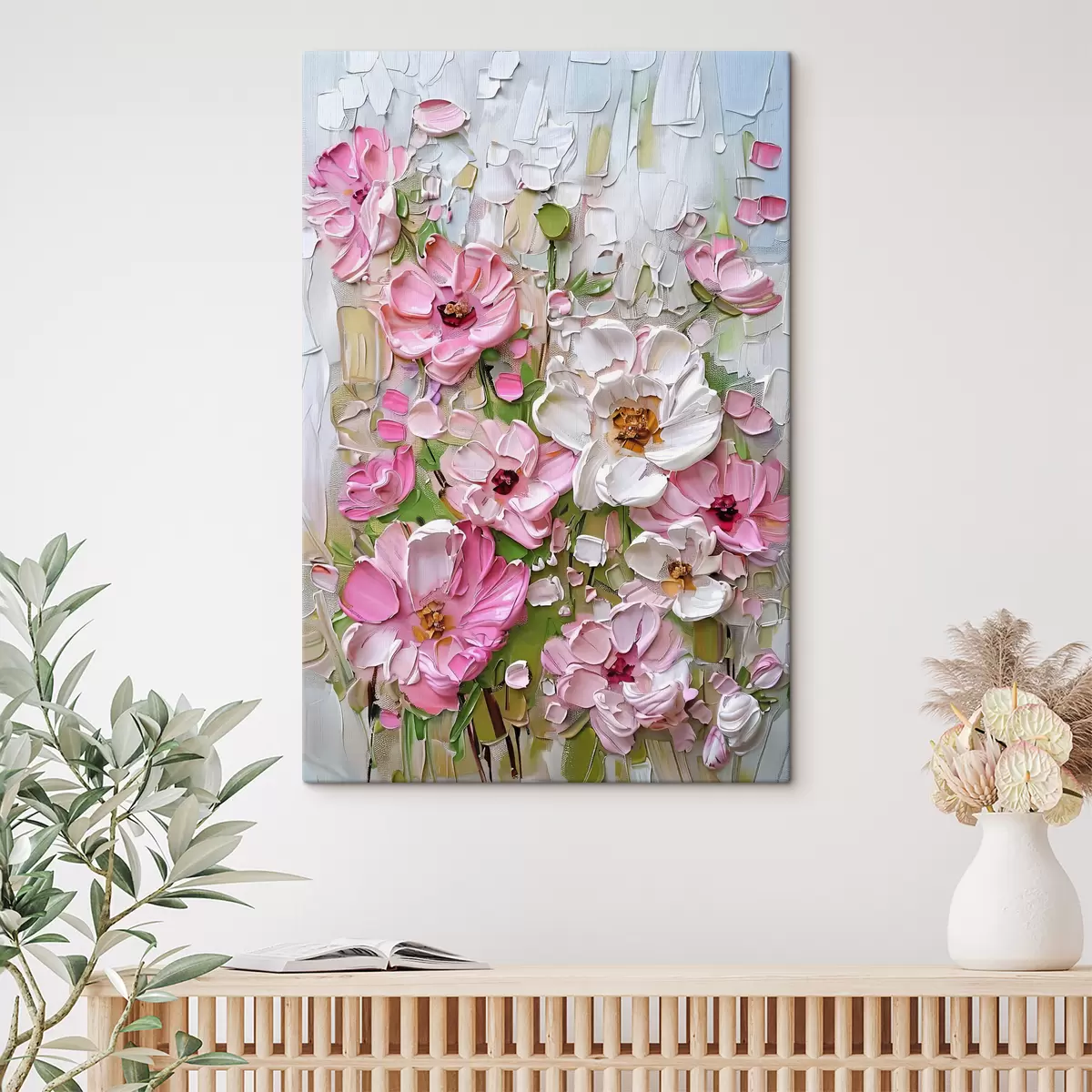  Peintures Fleurs en traits s38866