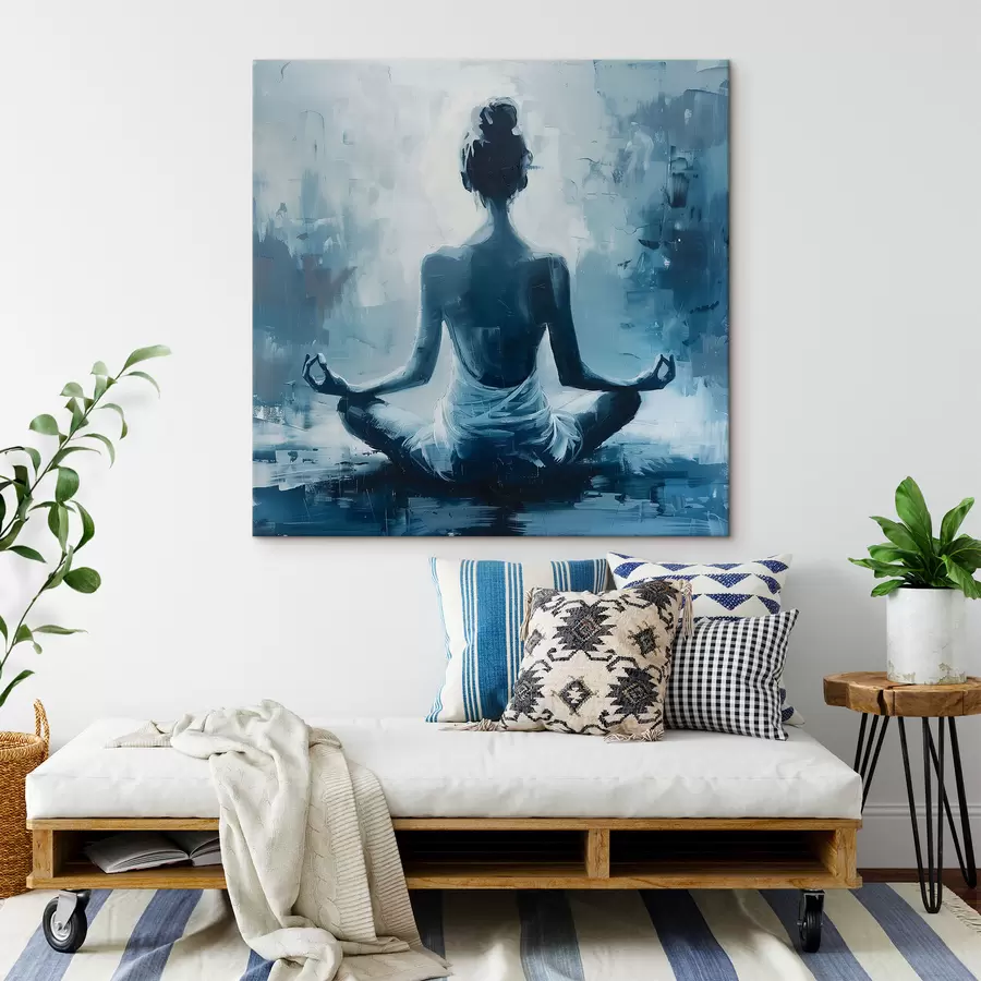  Peintures Fille détend le yoga s39079