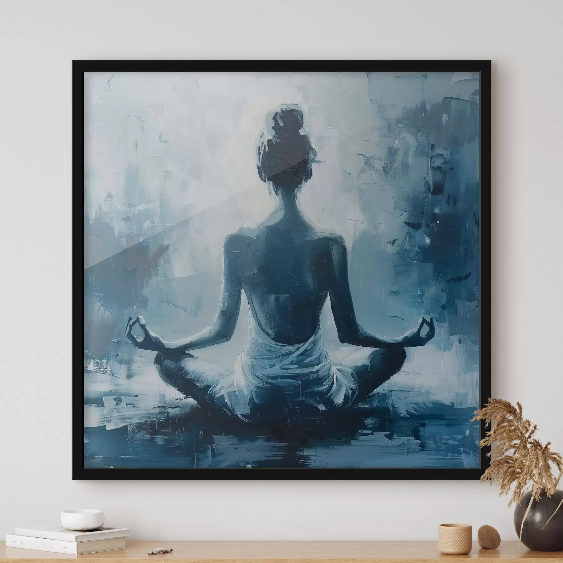  Schilderijen Meisje ontspant yoga f39079