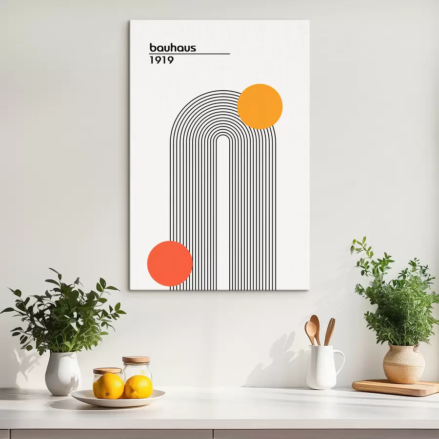  Schilderijen Geometrische abstractie van Bauhaus s39260