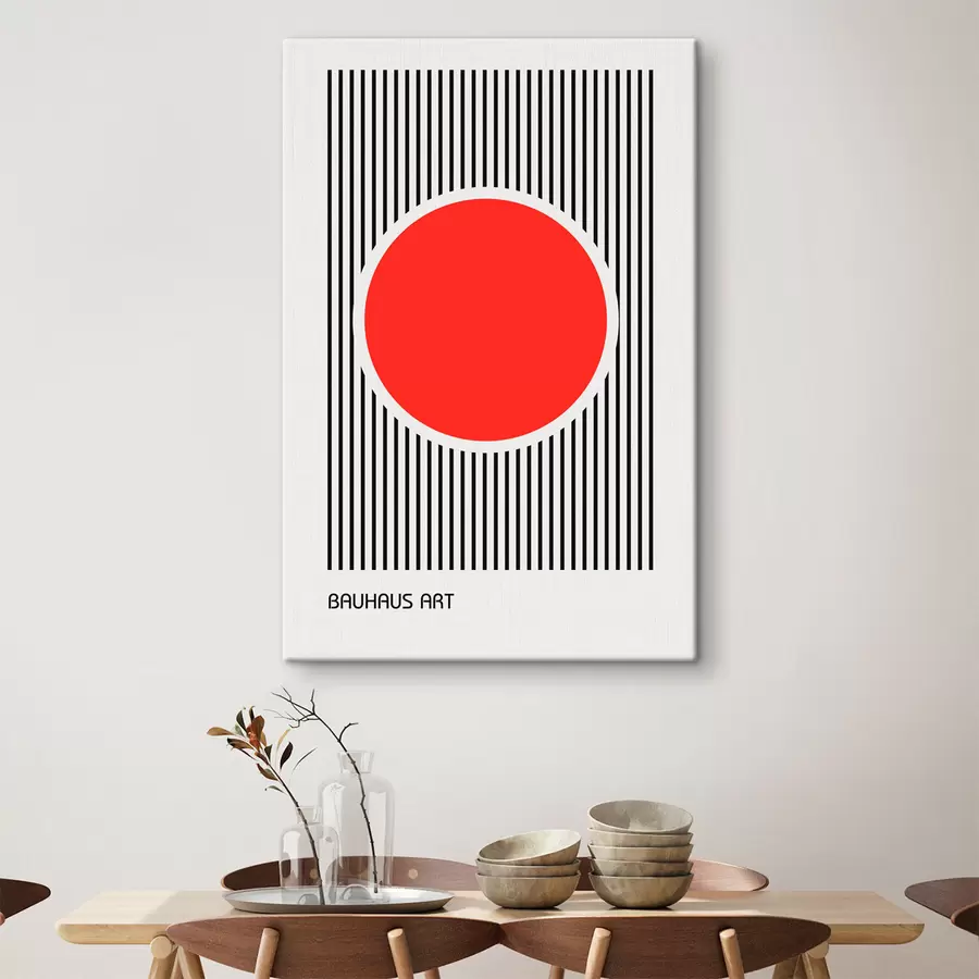 Fotobehang Geometrische abstractie van Bauhaus s39262