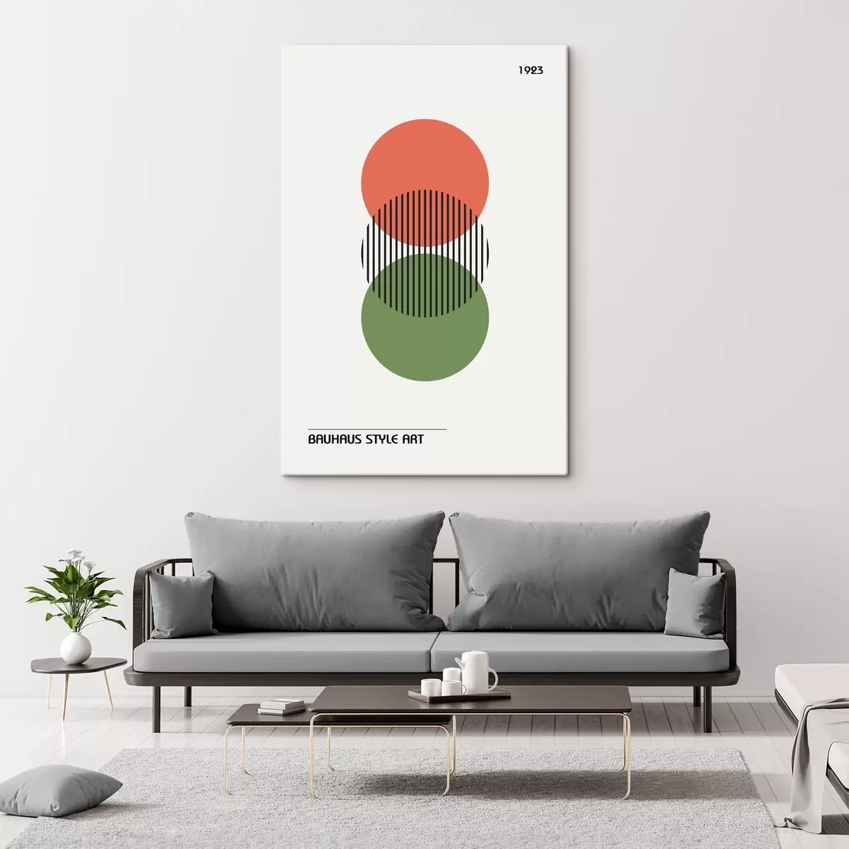  Schilderijen Geometrische abstractie van Bauhaus s39263