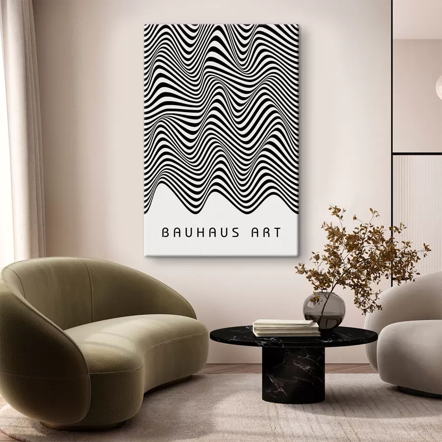 Papier peint photo Abstraction géométrique du Bauhaus s39266