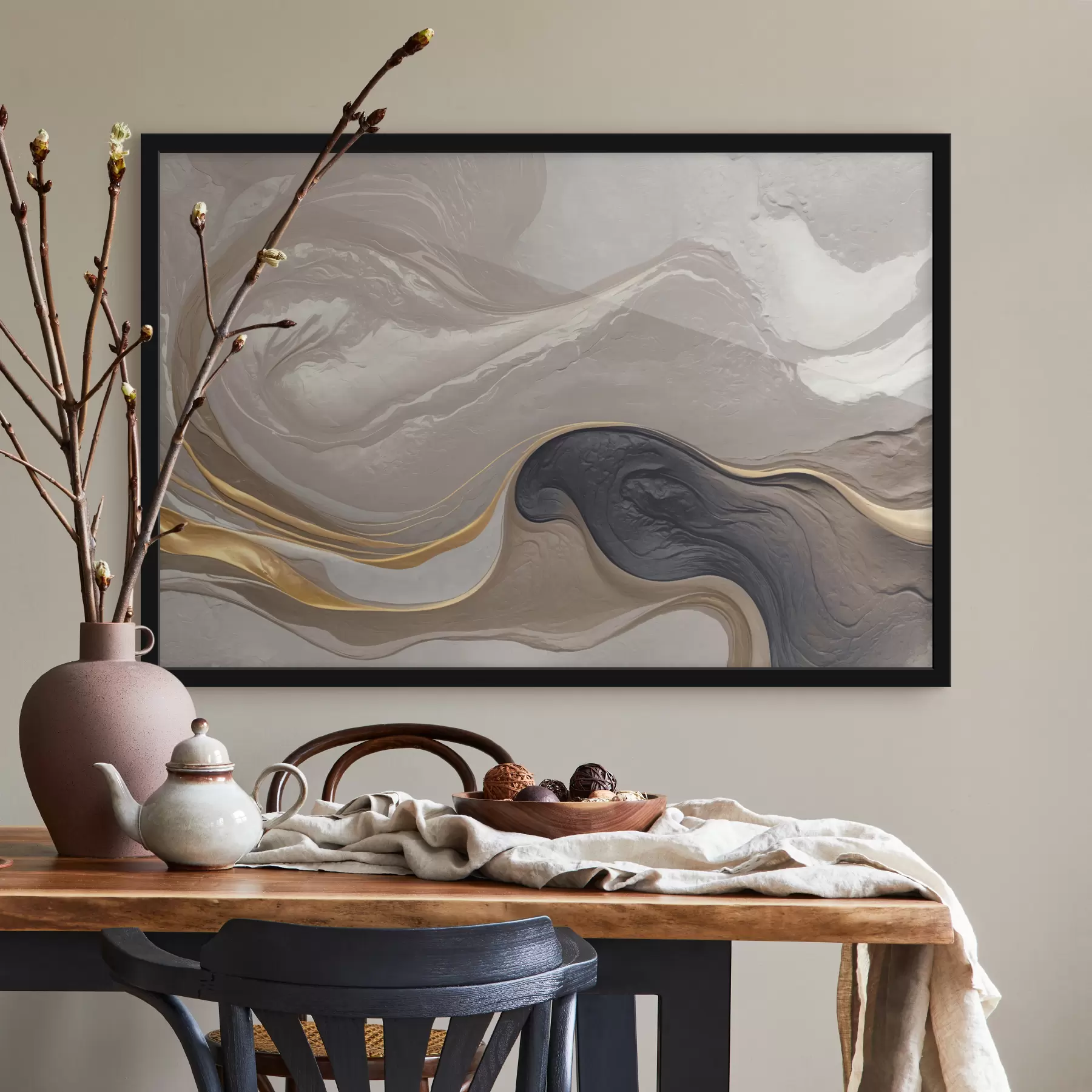 Papier peint photo Abstraction avec imitation de texture f39088