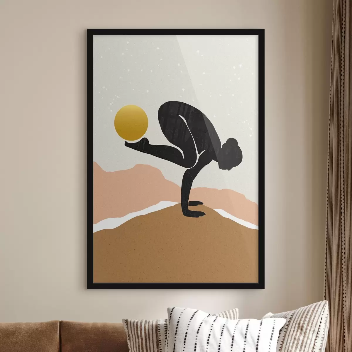 Affiche Équilibrer l'énergie avec une forme gracieuse f37507