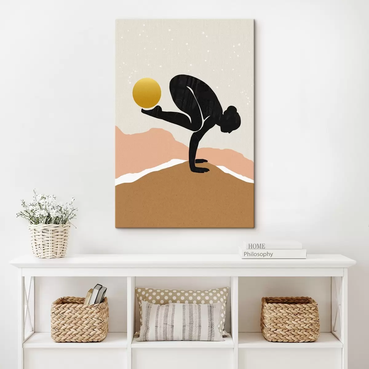  Schilderijen Energie en kracht prachtig in balans brengen s37507