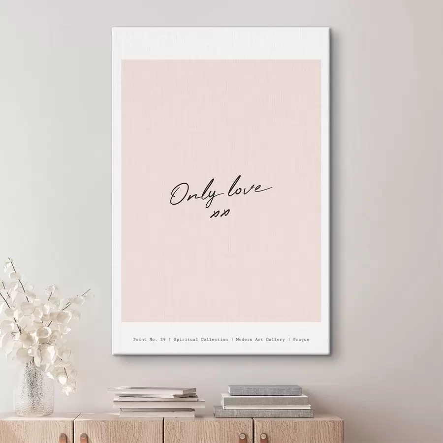 Papier peint photo Seul l'amour prévaut à chaque instant s37924