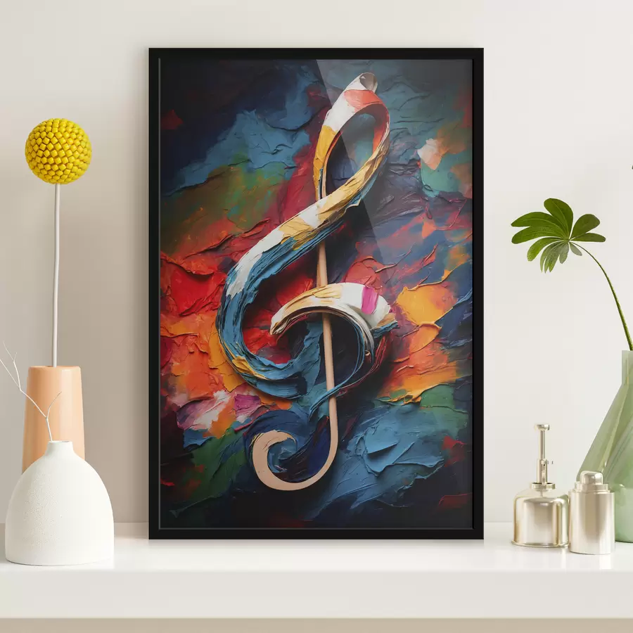  Schilderijen Opmerking over abstracte olieachtergrond f39373