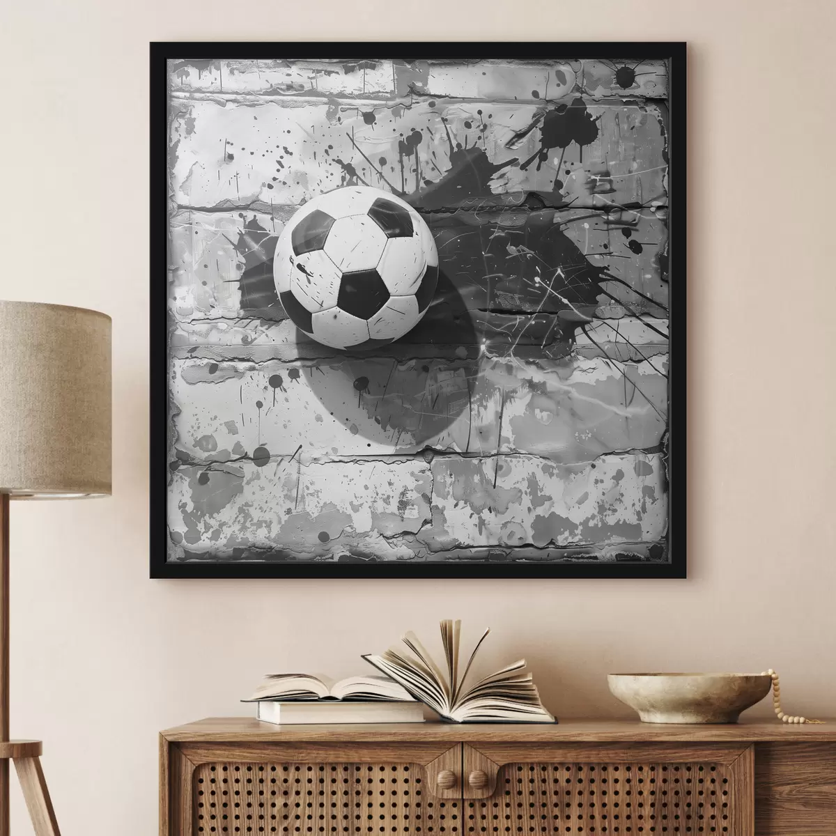 Poster Voetbal f39684