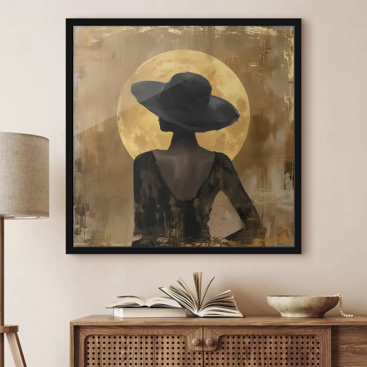 Poster Het meisje in het zwart f39686