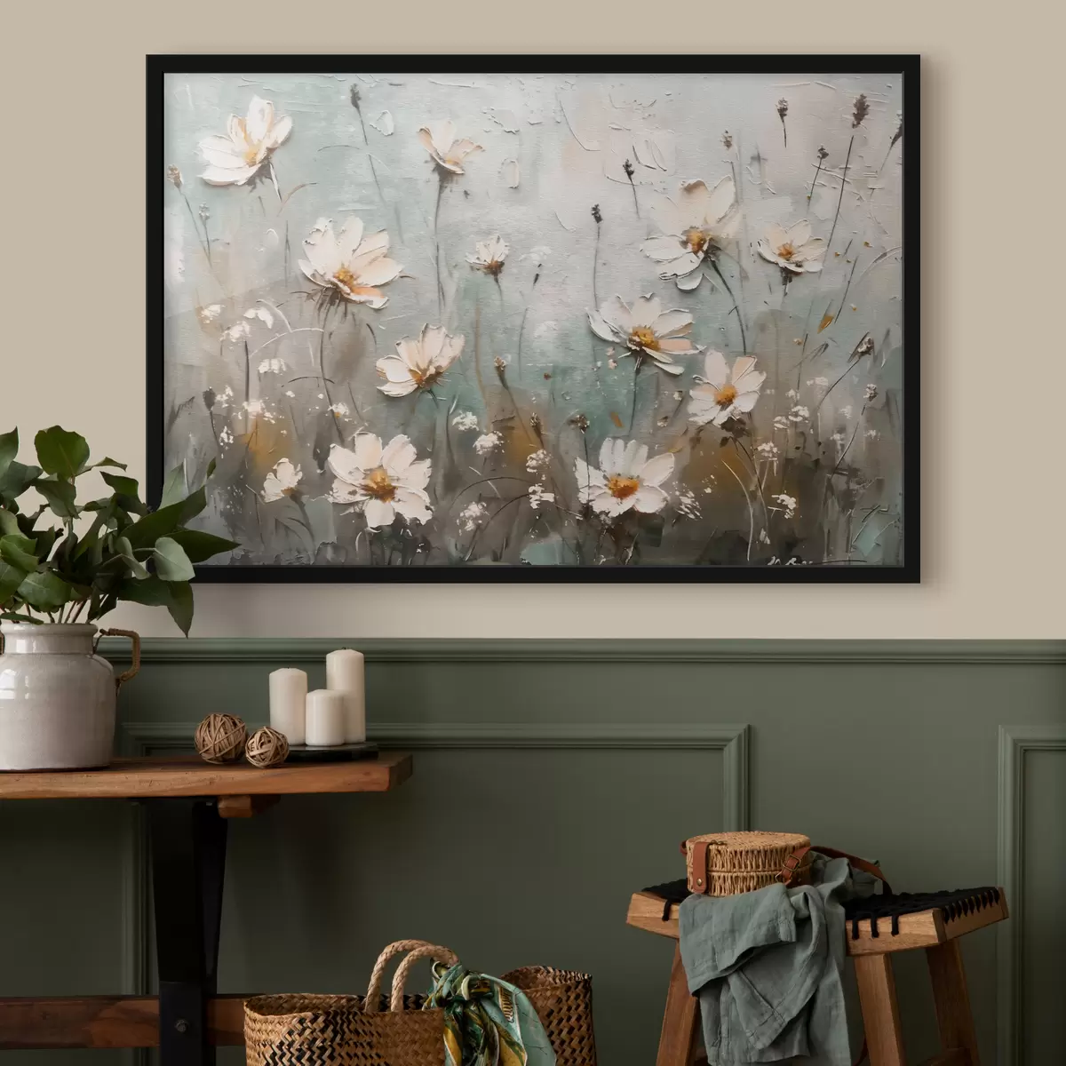 Affiche Un champ de fleurs sauvages f39834