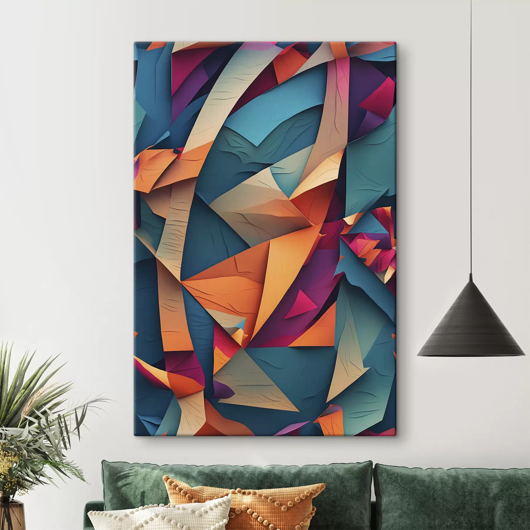  Peintures Image multicolore abstraite s39849