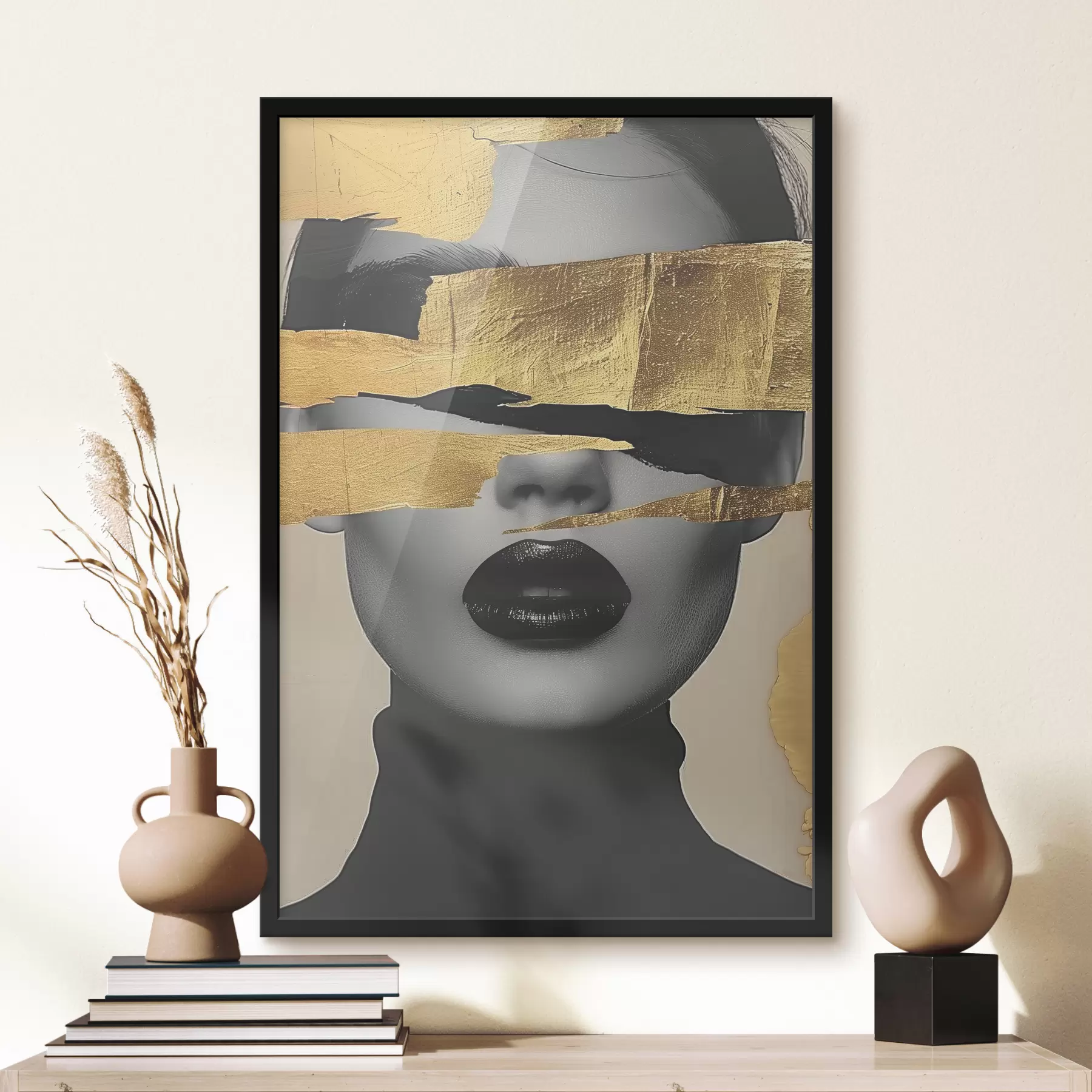 Papier peint photo Le visage d'une fille f39875