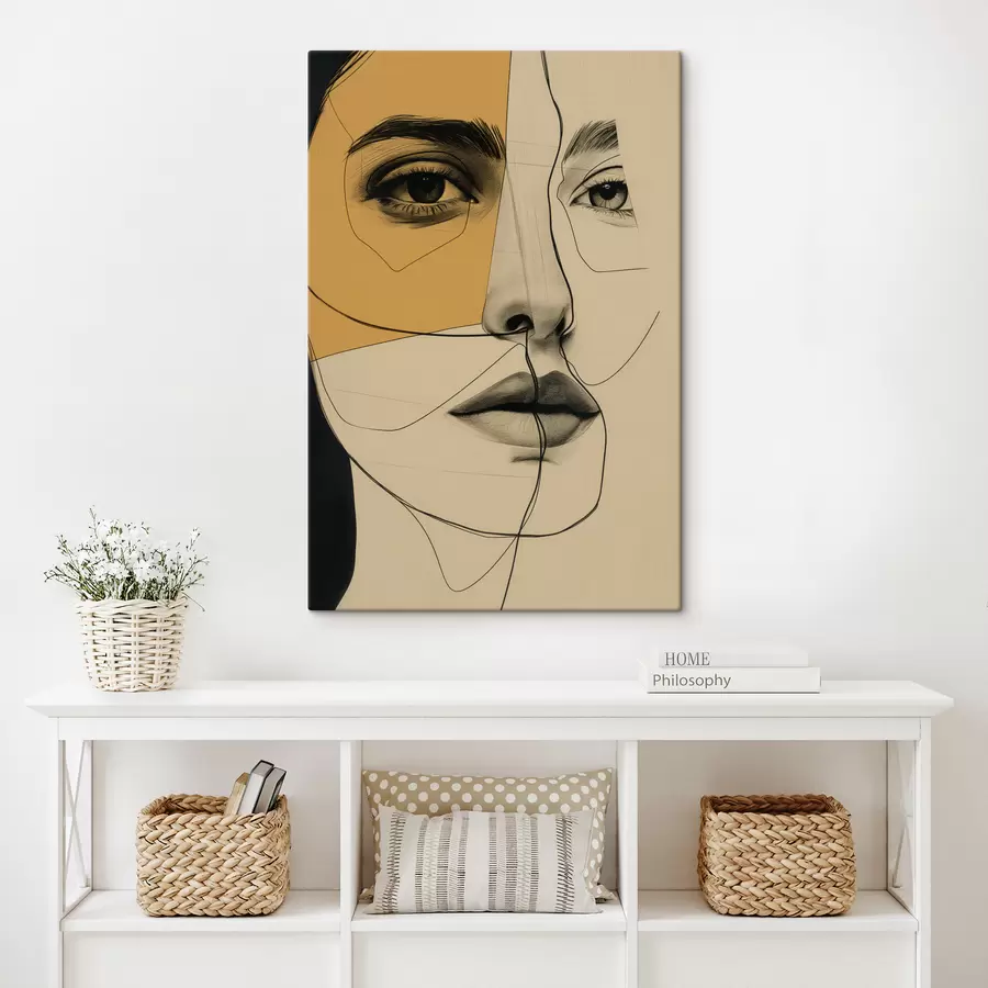  Peintures Lignes, crayon, abstraction, antique, fille s39963