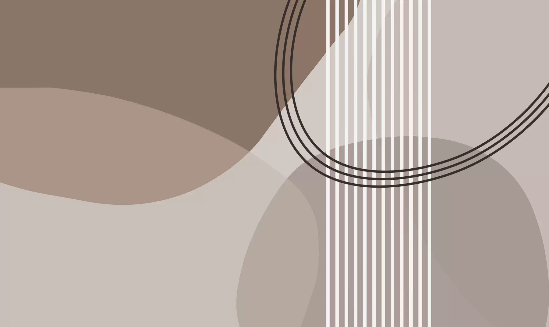 Papier peint photo Ligne d'abstraction géométrique et style moderne de minimalisme de cercle w08173