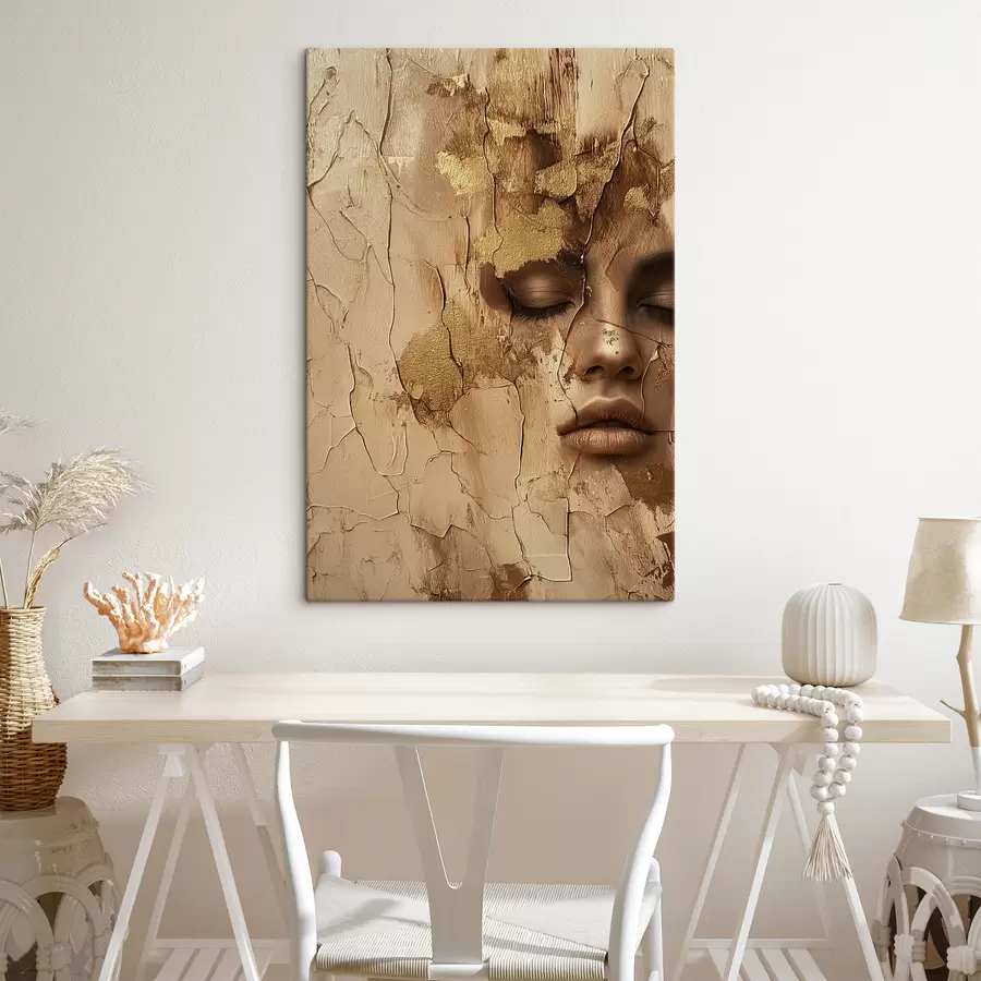  Peintures Le visage d'une fille s39997