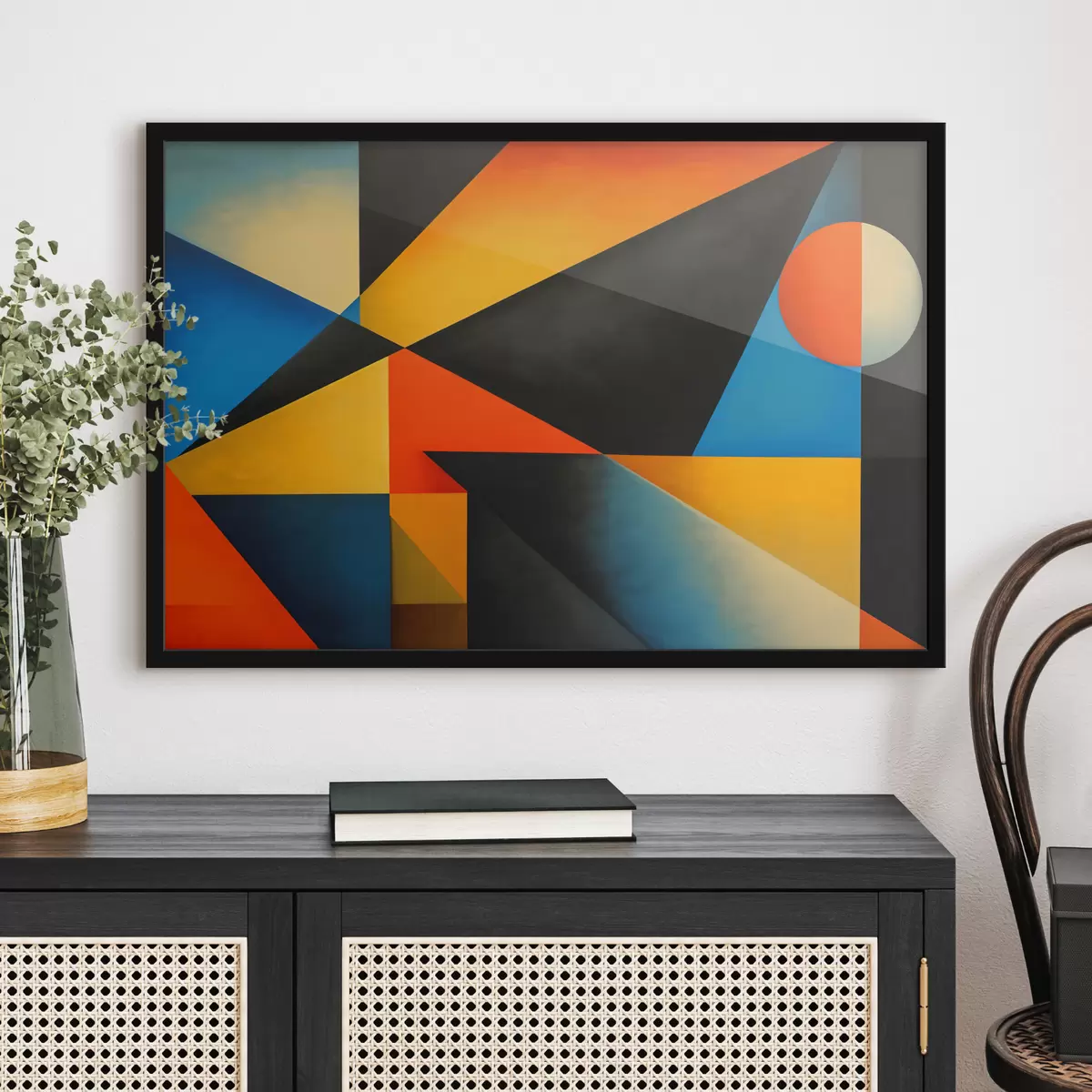 Poster Geometrische abstractie f40039