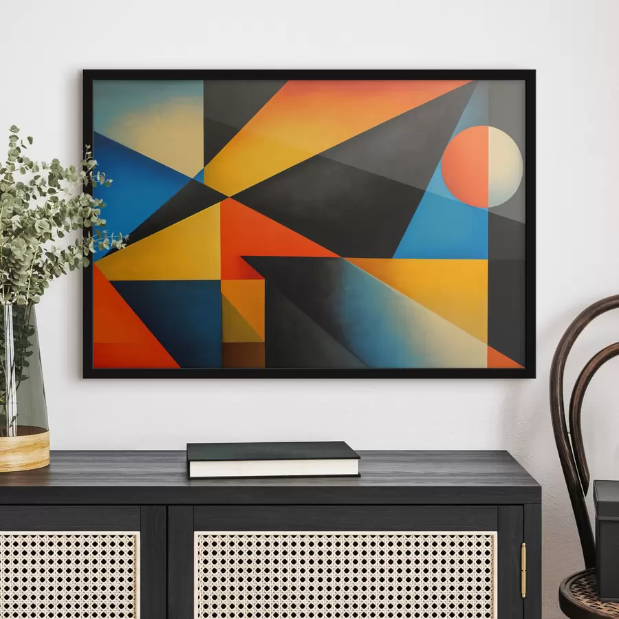 Fotobehang Geometrische abstractie f40039