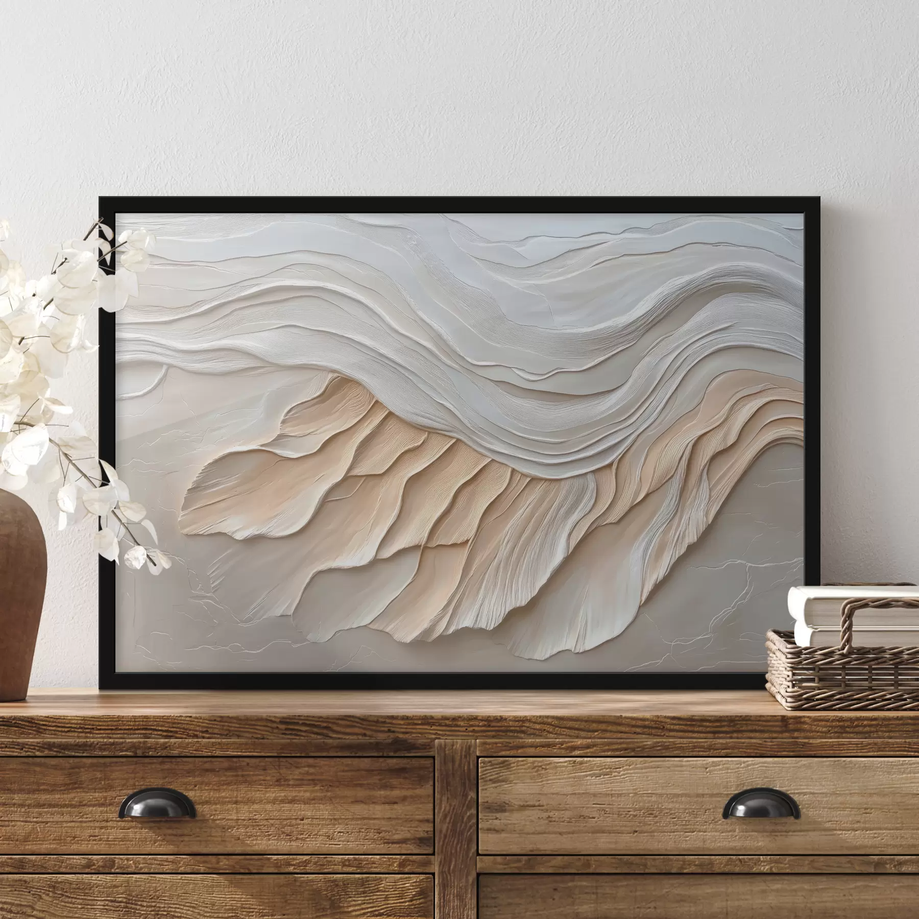 Fotobehang Abstractie met textuurimitatie f39894