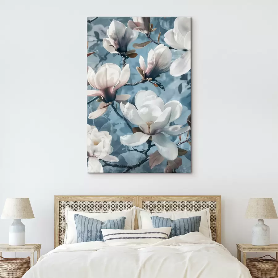  Peintures Magnolias blancs s40187