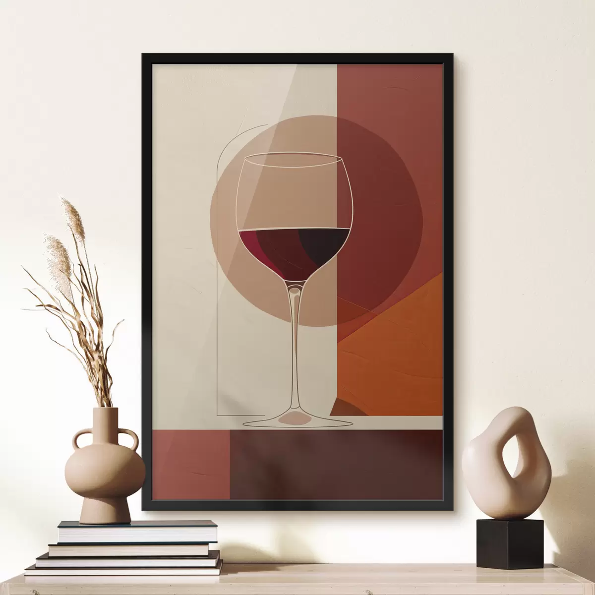 Affiche Verre avec du vin f40192