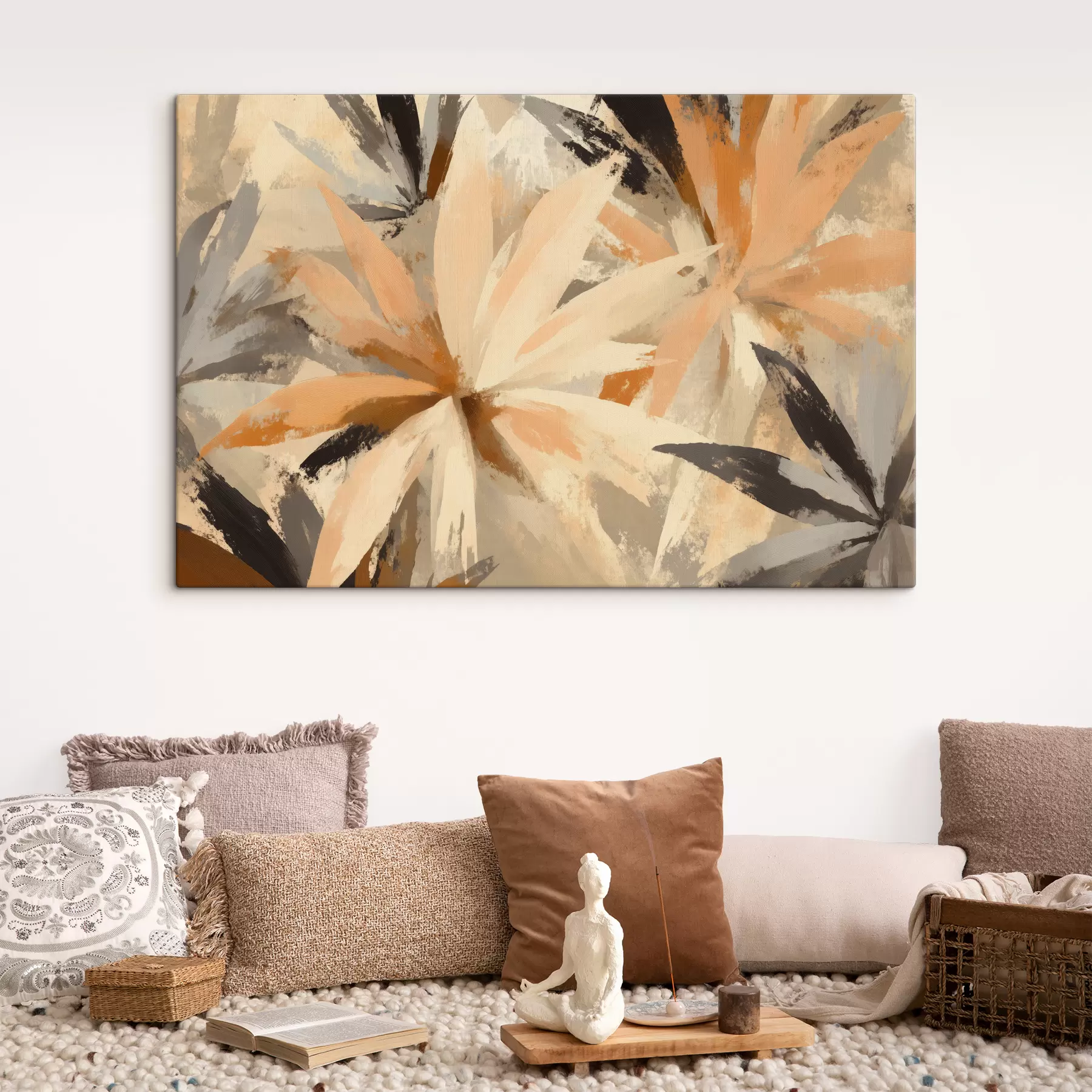 Papier peint photo Fleurs abstraites s40265