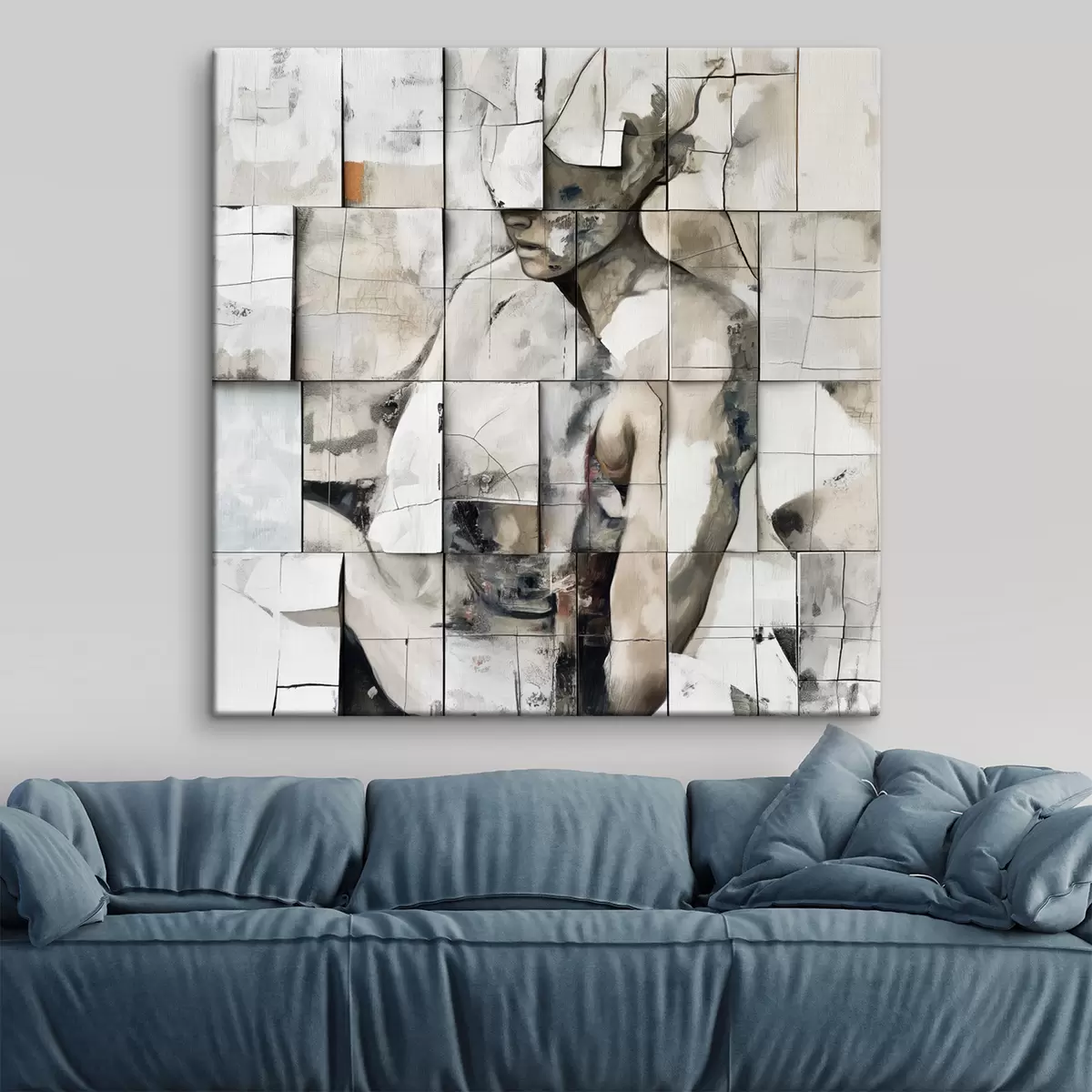  Peintures Abstraction de l'homme s40273