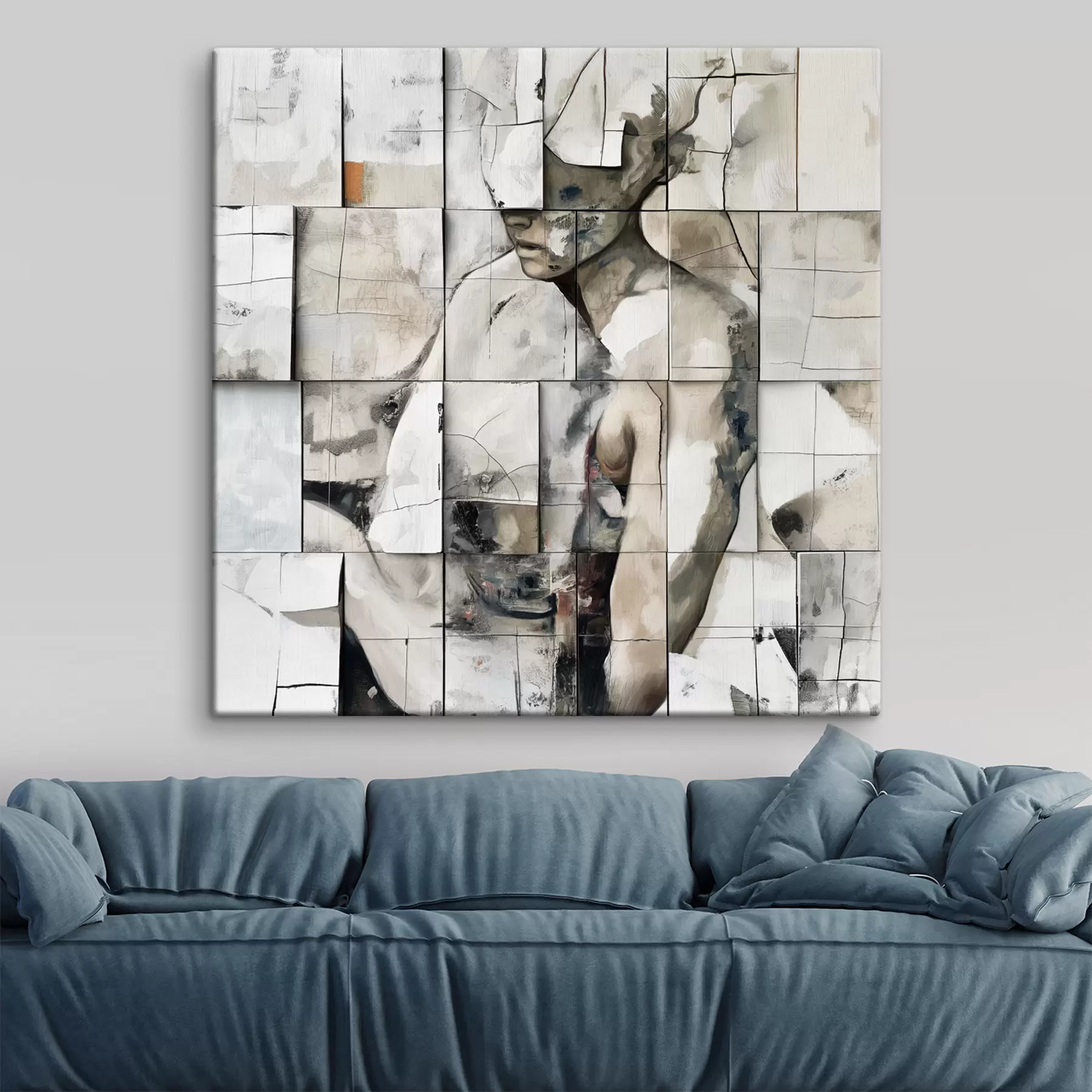 Papier peint photo Abstraction de l'homme s40273