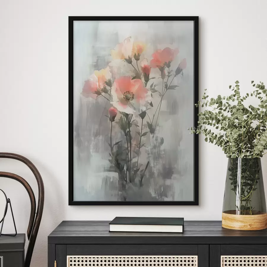 Fotobehang Abstracte bloemen f40286