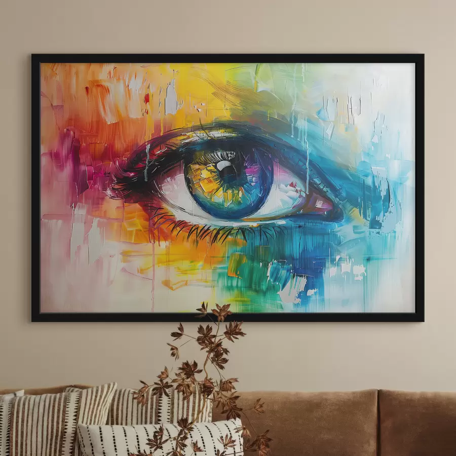 Papier peint photo Peinture aspect aquarelle f40355