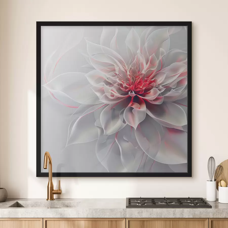 Fotobehang Abstracte bloem f40359