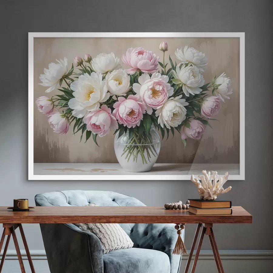 Papier peint photo Pivoines et chaleur f40398
