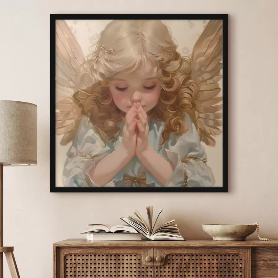 Papier peint photo La fille est un ange f40514