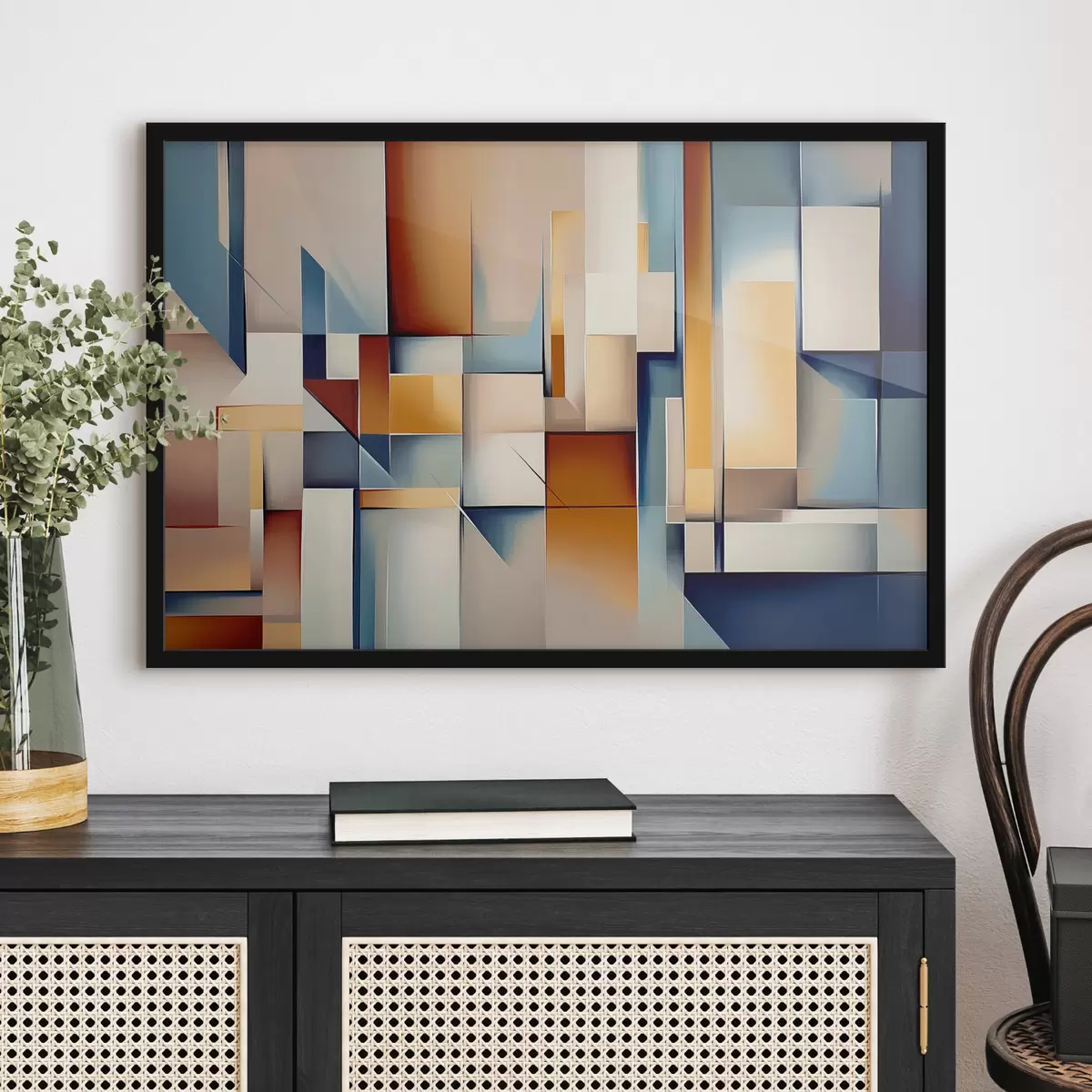 Poster Geometrische abstractie f40452