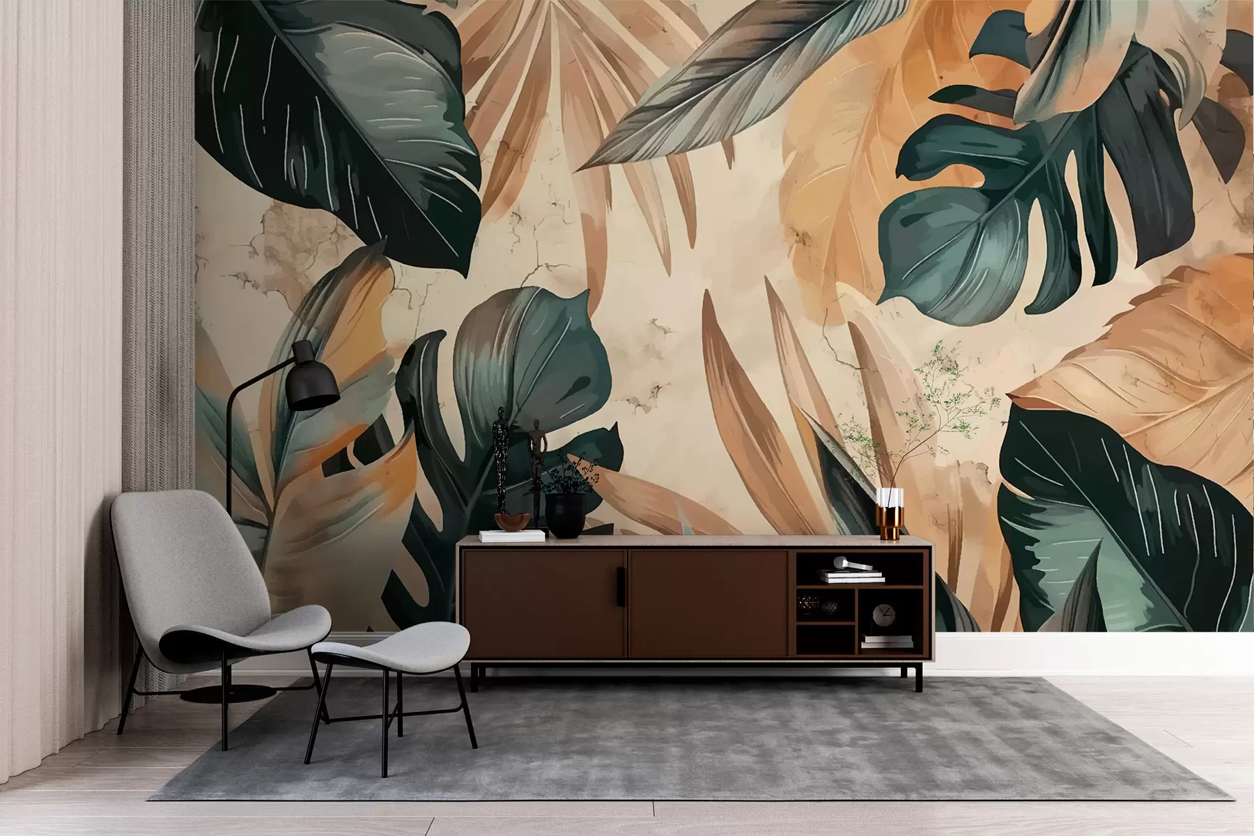 Fotobehang Bladeren w00998