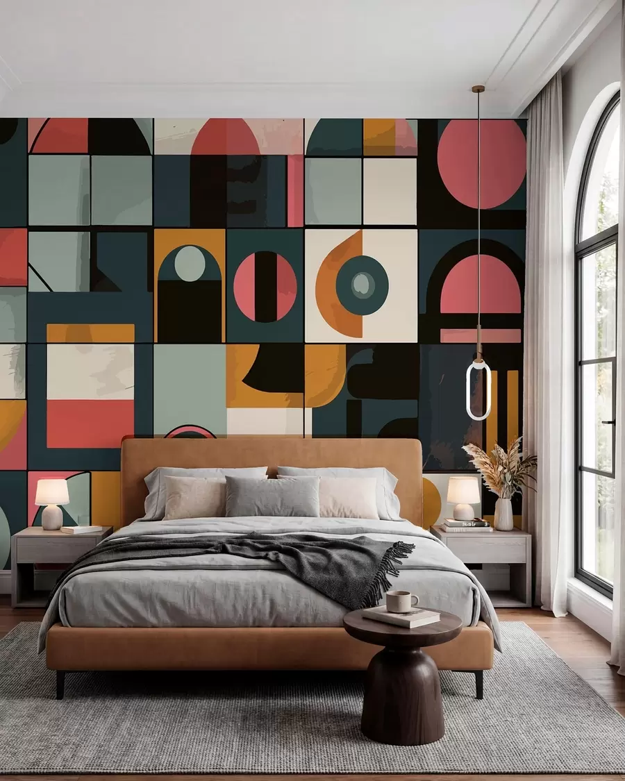 Papier peint photo Style Bahaus w01075