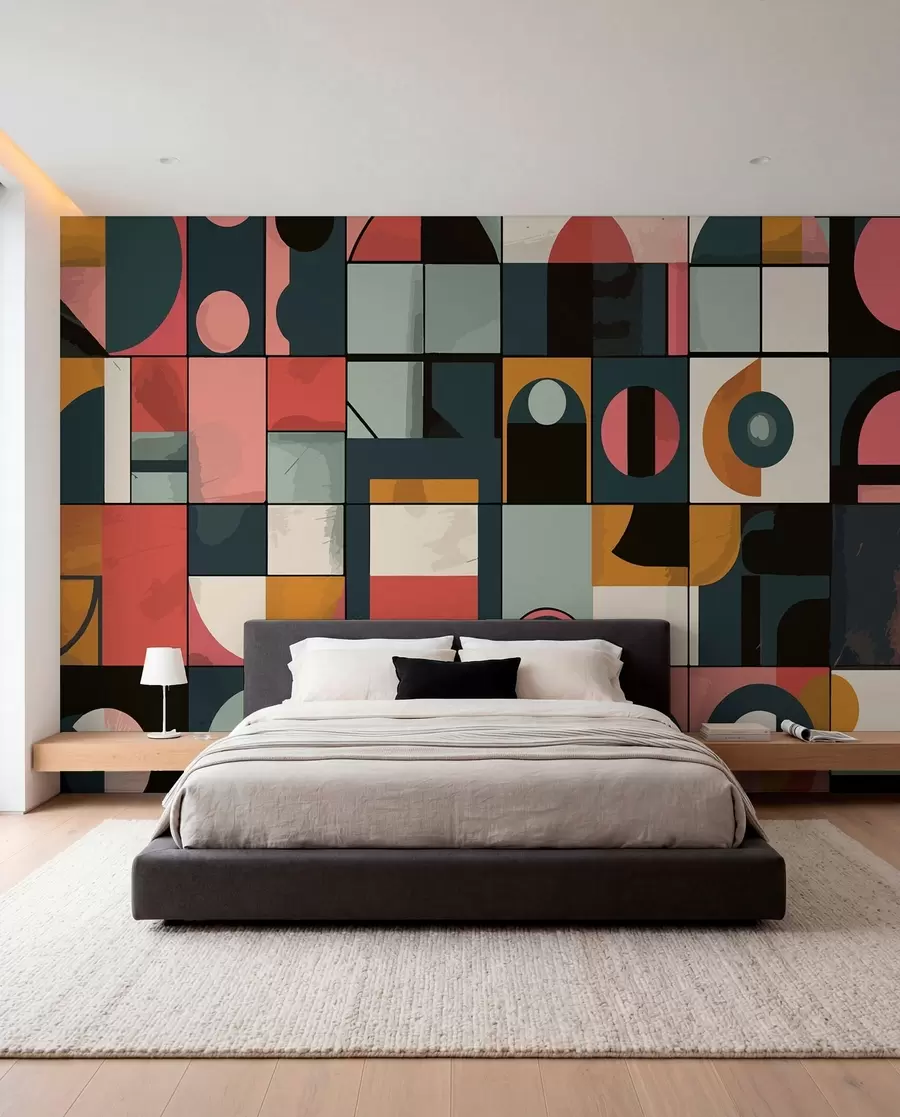Papier peint photo Style Bahaus w01075