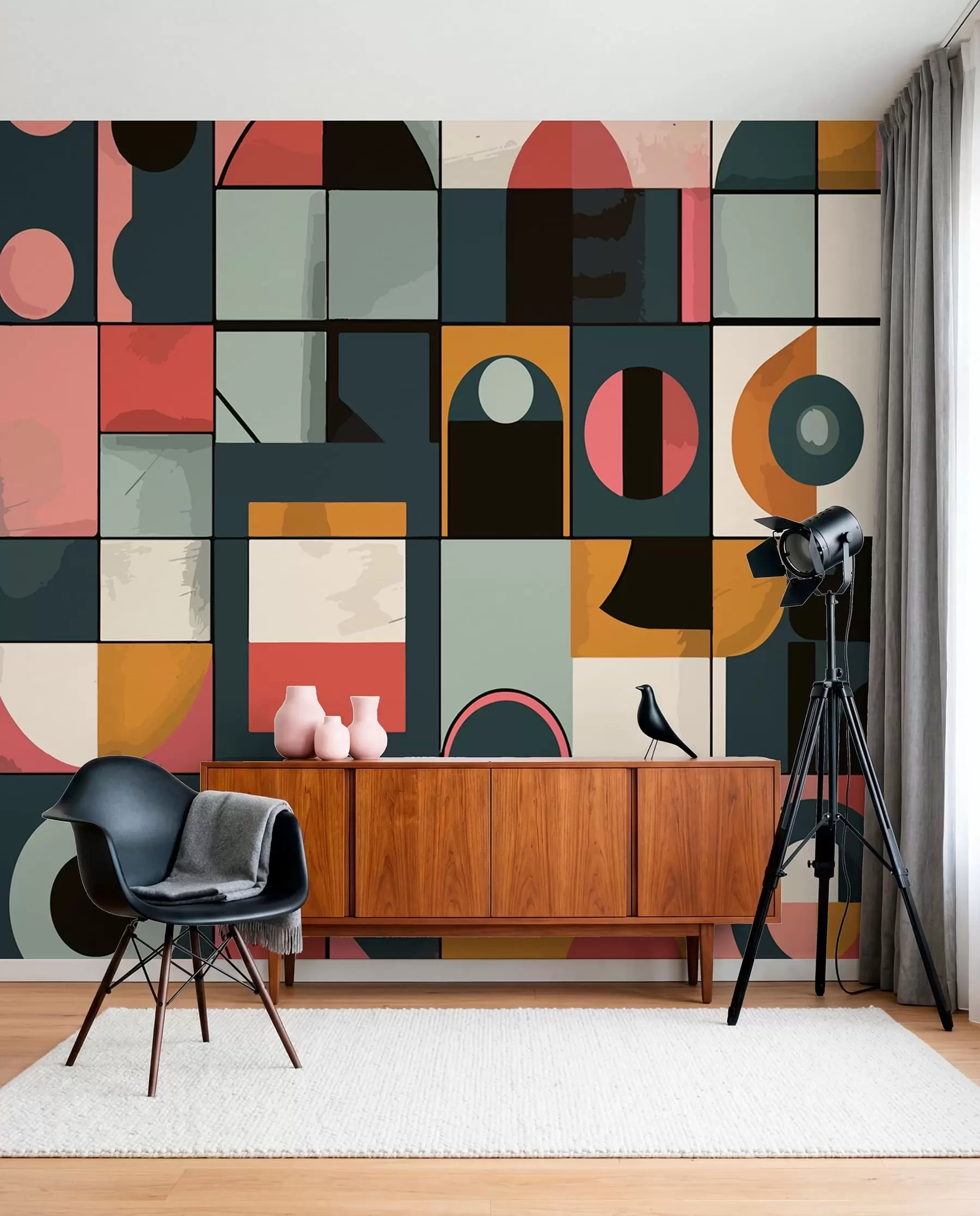Fotobehang Bahaus stijl w01075