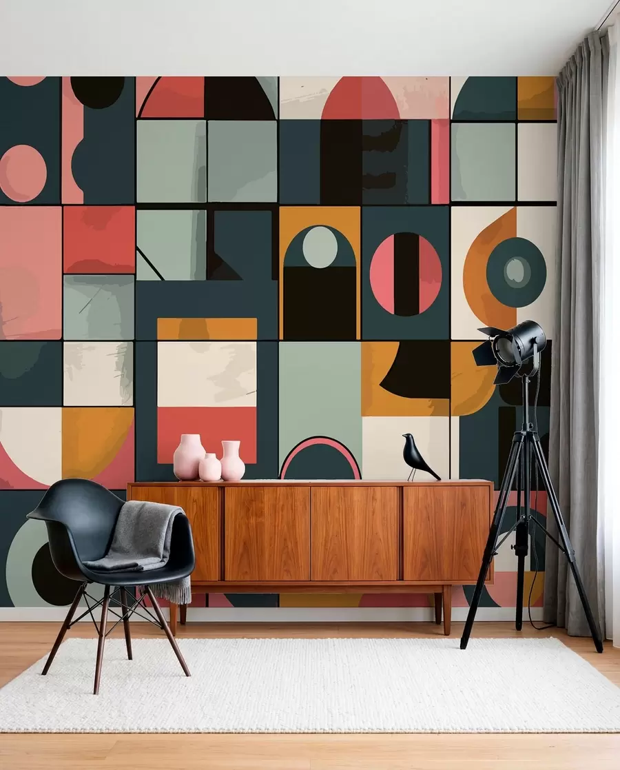 Fotobehang Bahaus stijl w01075